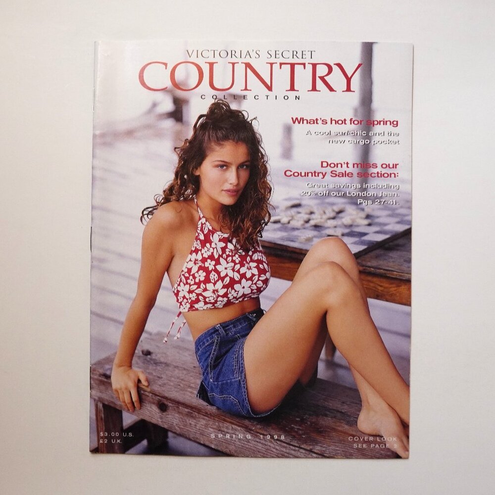 Victoria’s Secret 1998 Country Collection Spring Catalog Vintage 90s